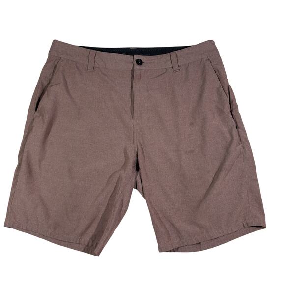 Vuori Other - Vuori Aim Shorts Men's Sz 33 8" Performance Chino Golf Salmon Pink Stretch V368